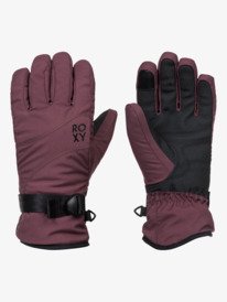 0 Roxy Jetty Solid - Guantes técnicos de snow para mujer Rojo ERJHN03267 Roxy