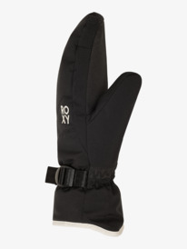 2 Roxy Jetty Solid - Manoplas técnicas de snow para mujer Negro ERJHN03268 Roxy