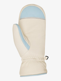 4 Chloe Kim Leather - Manoplas técnicas de snow para mujer Blanco ERJHN03270 Roxy