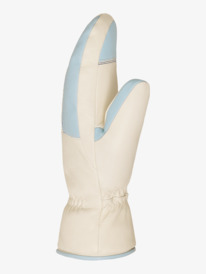2 Chloe Kim Leather - Manoplas técnicas de snow para mujer Blanco ERJHN03270 Roxy