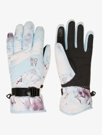 1 Roxy Jetty - Guantes técnicos de snow para mujer Azul ERJHN03271 Roxy
