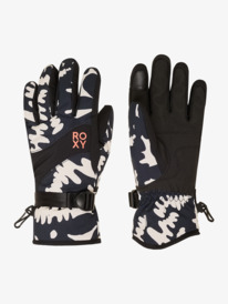 1 Roxy Jetty - Guantes técnicos de snow para mujer Negro ERJHN03271 Roxy