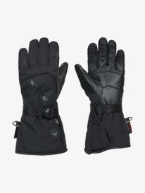 3 Sierra Warmlink - Heated Technical Snow Gloves for Women Black ERJHN03272 Roxy