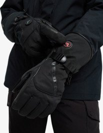1 Sierra Warmlink - Luvas de snow técnicas aquecidas para mulher Preto ERJHN03272 Roxy