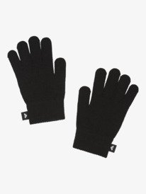 1 Tropical Snow - Gants en maille pour Femme Noir ERJHN03277 Roxy