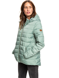 1 Rock Peak - Water Repellent Padded Jacket Green ERJJK03250 Roxy