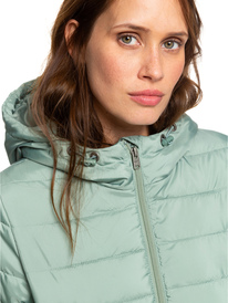 2 Rock Peak - Water Repellent Padded Jacket Green ERJJK03250 Roxy