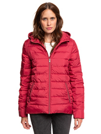 0 Rock Peak - Veste matelassée déperlante pour Femme Rouge ERJJK03250 Roxy