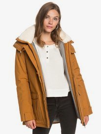 0 Ember - Parka impermeable para Mujer Marron ERJJK03373 Roxy