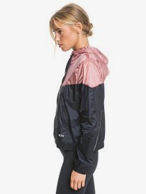 2 Take It This - Kürzerer Windbreaker mit Kapuze für Frauen Schwarz ERJJK03385 Roxy