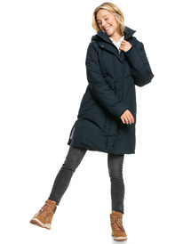 4 Abbie - Waterproof Jacket for Women Black ERJJK03427 Roxy