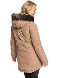 5 Ellie - Waterproof Jacket for Women Brown ERJJK03437 Roxy