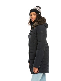 4 Ellie - Lange Kapuzenjacke für Frauen  ERJJK03496 Roxy