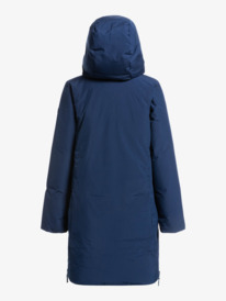 6 Abbie - Waterproof Longline Jacket for Women  ERJJK03502 Roxy
