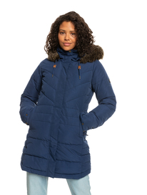 6 Ellie WarmLink - Veste chaude à capuche pour Femme  ERJJK03503 Roxy