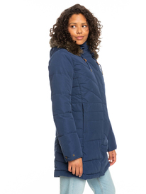 7 Ellie WarmLink - Veste chaude à capuche pour Femme  ERJJK03503 Roxy