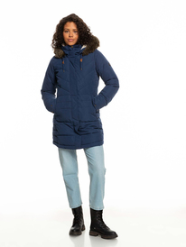 10 Ellie WarmLink - Veste chaude à capuche pour Femme  ERJJK03503 Roxy
