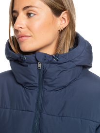 2 Test Of Time - Doudoune à capuche pour Femme Bleu ERJJK03513 Roxy
