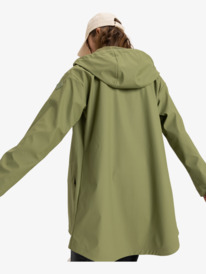 5 Raining Again - Veste à capuche pour Femme Vert ERJJK03589 Roxy