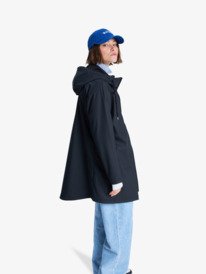 1 Raining Again - Regenjacke für Frauen Schwarz ERJJK03589 Roxy