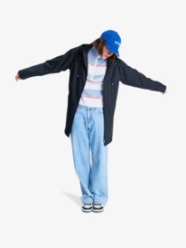 3 Raining Again - Regenjacke für Frauen Schwarz ERJJK03589 Roxy