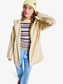 4 Raining Again - Regenjacke für Frauen Beige ERJJK03589 Roxy