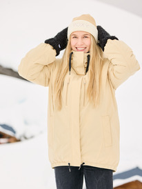 0 Lofty Cloud - Isolierte Jacke für Frauen Beige ERJJK03593 Roxy