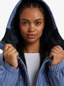 5 Lofty Cloud - Isolierte Jacke für Frauen Blau ERJJK03593 Roxy