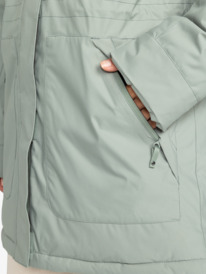 10 Serena - Parka voor Dames Green ERJJK03596 Roxy