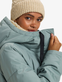 5 Ellie - Isolierte Jacke für Frauen Grün ERJJK03597 Roxy