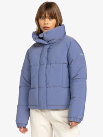 6 Winter Rebel - Giacca imbottita da Donna Blue ERJJK03598 Roxy