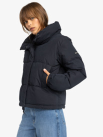 1 Winter Rebel - Casaco com isolamento térmico para Mulher Preto ERJJK03598 Roxy