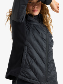 14 Lunapack - Chaqueta con aislante para Mujer Negro ERJJK03599 Roxy