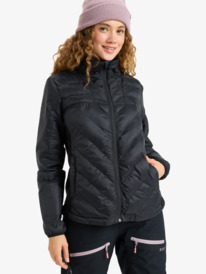 3 Lunapack Insulator - Technical Mid Layer for Women Black ERJJK03599 Roxy