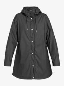 8 Rain Road - Rain Jacket for Women Black ERJJK03608 Roxy