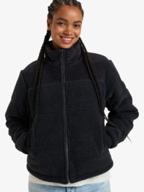 0 Fall For You - Gesteppte Jacke für Frauen Schwarz ERJJK03609 Roxy