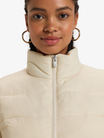 5 Wind Bliss - Gepolsterte Jacke für Frauen Beige ERJJK03617 Roxy