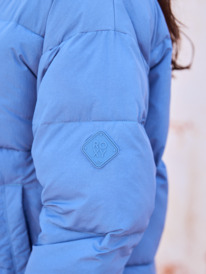 3 Sweetest Road - Casaco puffer para Mulher Azul ERJJK03619 Roxy