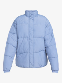 13 Sweetest Road - Puffer Jacket for Women Blue ERJJK03619 Roxy