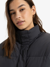 2 Sweetest Road - Casaco puffer para Mulher Preto ERJJK03619 Roxy