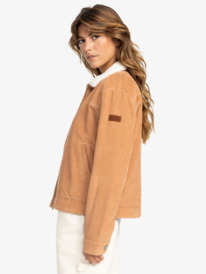 1 Desert Spirit - Veste en velours côtelé pour Femme Marron ERJJK03621 Roxy