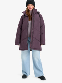 2 Driftt To 10K - Cold Weather Jacket for Women Red ERJJK03652 Roxy