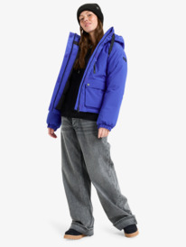 2 Dusky Haze 20K - Winterjacke mit Kapuze für Frauen Violett ERJJK03654 Roxy