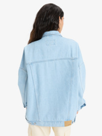 3 The Ocean Is Calling - Chaqueta oversize para Mujer Azul ERJJK03660 Roxy