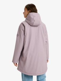 3 Rain Road Polar Zip - Veste imperméable pour Femme Violet ERJJK03671 Roxy