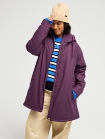 0 Rain Road Polar Zip Purple ERJJK03671 Roxy