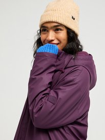 4 Rain Road Polar Zip Purple ERJJK03671 Roxy