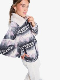 5 Feels Like Winter - Oversize Sherpa-Jacke für Frauen Braun ERJJK03676 Roxy
