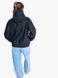 5 Wait For Me - Rain Mac for Women Black ERJJK03690 Roxy