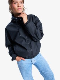 0 Wait For Me - Rain Mac for Women Black ERJJK03690 Roxy